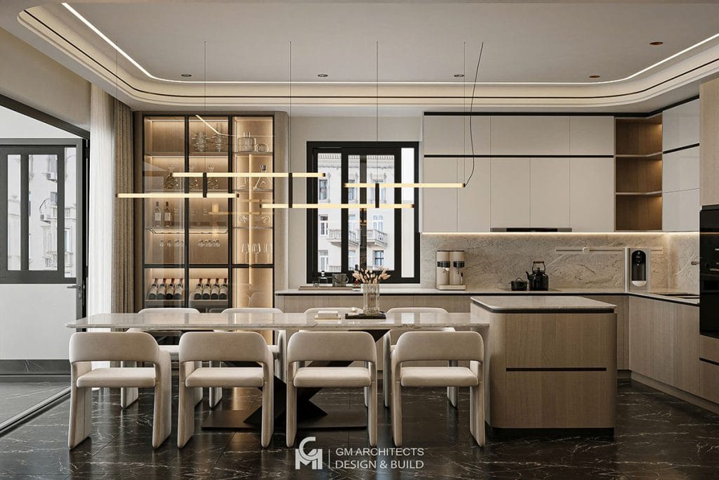 Thiết kế nội thất Hải Phòng | GM Architects – Đẹp, Uy Tín, Tối Ưu Chi Phí 17 mau thiet ke noi that phong bep 2