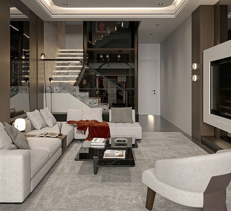 mau thiet ke noi that phong khach 12