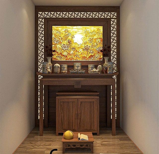 mau thiet ke noi that phong tho