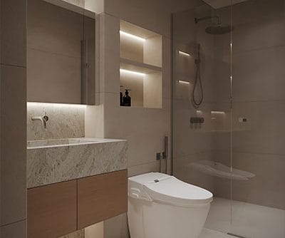 Thiết kế nội thất biệt thự cao cấp – Bí quyết tạo không gian sống đẳng cấp vượt trội 33 mau thiet ke noi that phong wc phong cach nhat 2