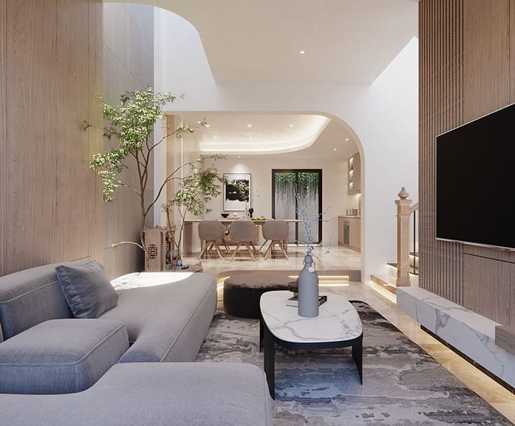 mau thiet ke noi that phong khach dep 3