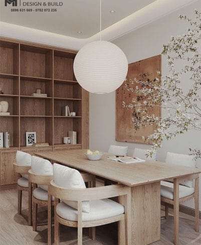 Hoàn thiện nội thất nhà chị Ngọc - Hạ Lý, Hải Phòng 14 noi that ban an