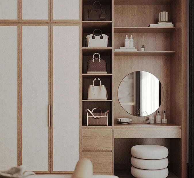 Hoàn thiện nội thất nhà chị Ngọc - Hạ Lý, Hải Phòng 11 noi that ban trang diem