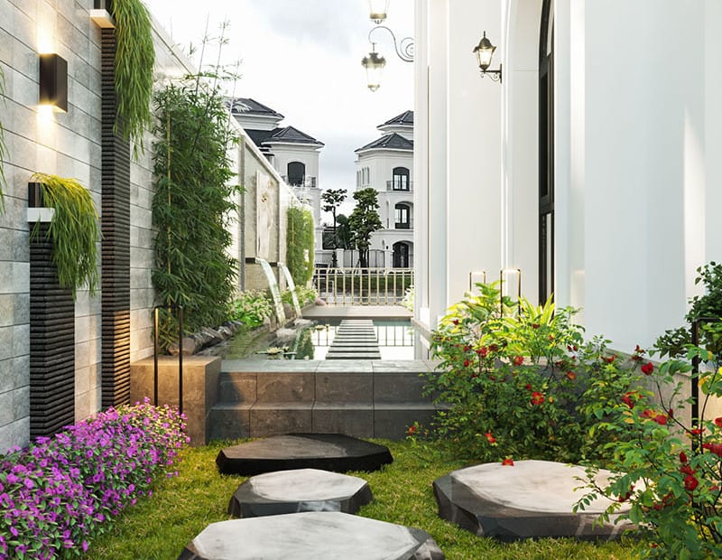 thiet ke ngoai that biet thu vinhomes marina 3