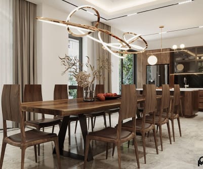 Thiết kế nội thất biệt thự cao cấp – Bí quyết tạo không gian sống đẳng cấp vượt trội 19 thiet ke noi that phong bep vinhomes marina 2