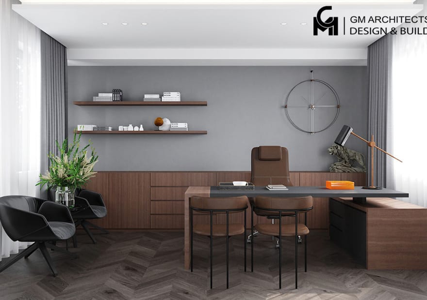 thiet ke noi that phong giam doc