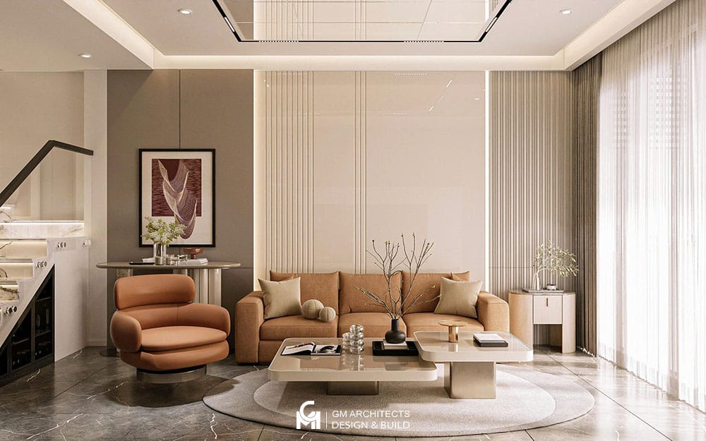 Thiết kế nội thất Hải Phòng | GM Architects – Đẹp, Uy Tín, Tối Ưu Chi Phí 15 thiet ke noi that phong khach 1