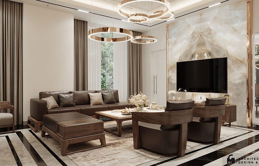 thiet ke noi that phong khach vinhomes marina 3