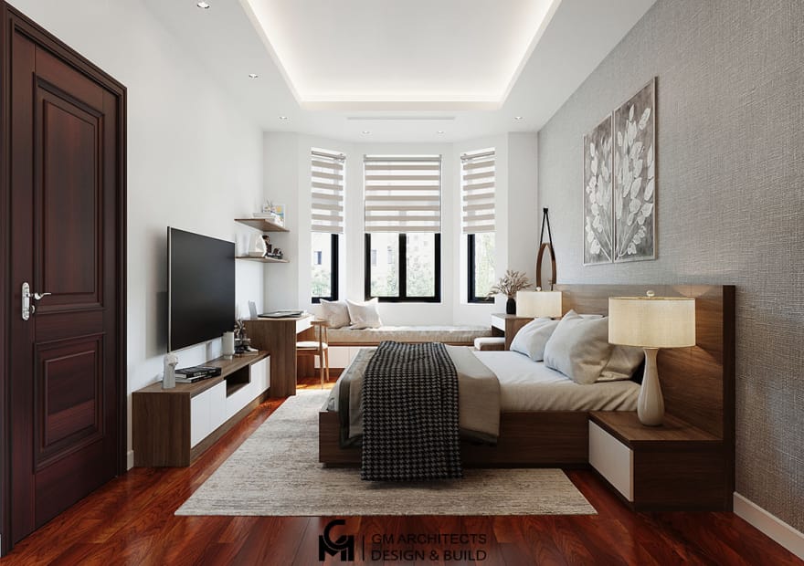 thiet ke noi that phong ngu 2 vinhomes imperia 2