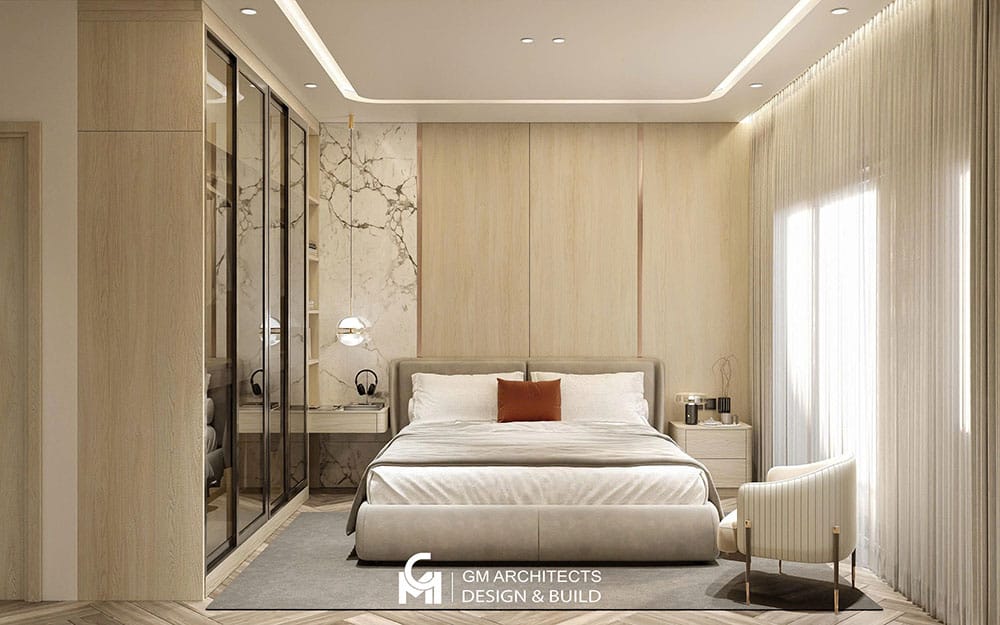 Thiết kế nội thất Hải Phòng | GM Architects – Đẹp, Uy Tín, Tối Ưu Chi Phí 18 thiet ke noi that phong ngu 5