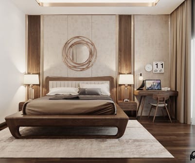 Thiết kế nội thất biệt thự cao cấp – Bí quyết tạo không gian sống đẳng cấp vượt trội 20 thiet ke noi that phong ngu vinhomes marina 3