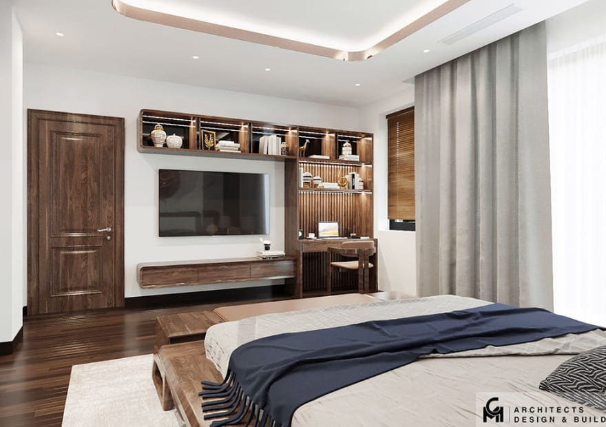 thiet ke noi that phong ngu vinhomes marina 5