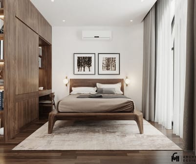 Thiết kế nội thất biệt thự cao cấp – Bí quyết tạo không gian sống đẳng cấp vượt trội 22 thiet ke noi that phong ngu vinhomes marina 7