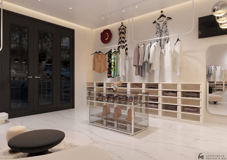 thiet ke noi that phong showroom 12