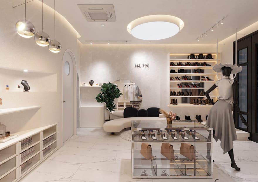 thiet ke noi that phong showroom 2