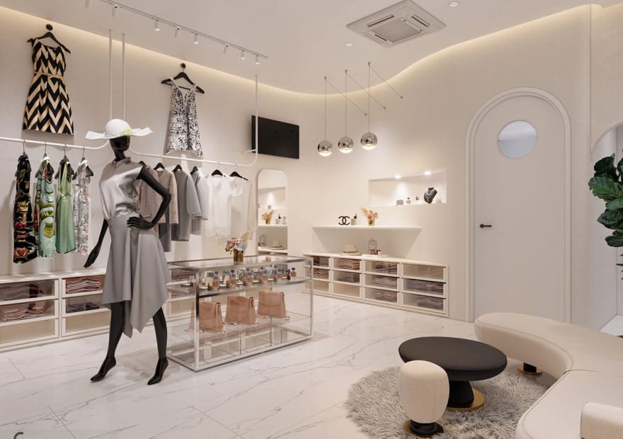 thiet ke noi that phong showroom 3