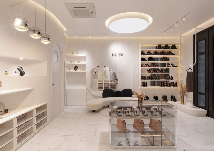 thiet ke noi that phong showroom 9