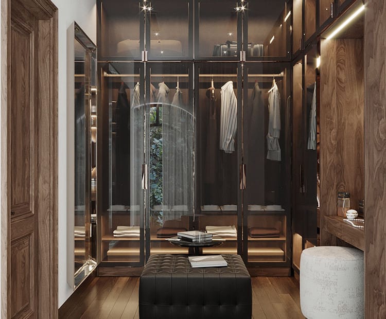 thiet ke noi that tu quan ao vinhomes marina 1