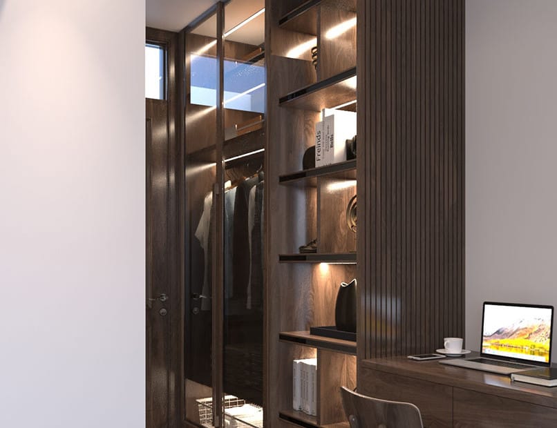 thiet ke noi that tu quan ao vinhomes marina 4