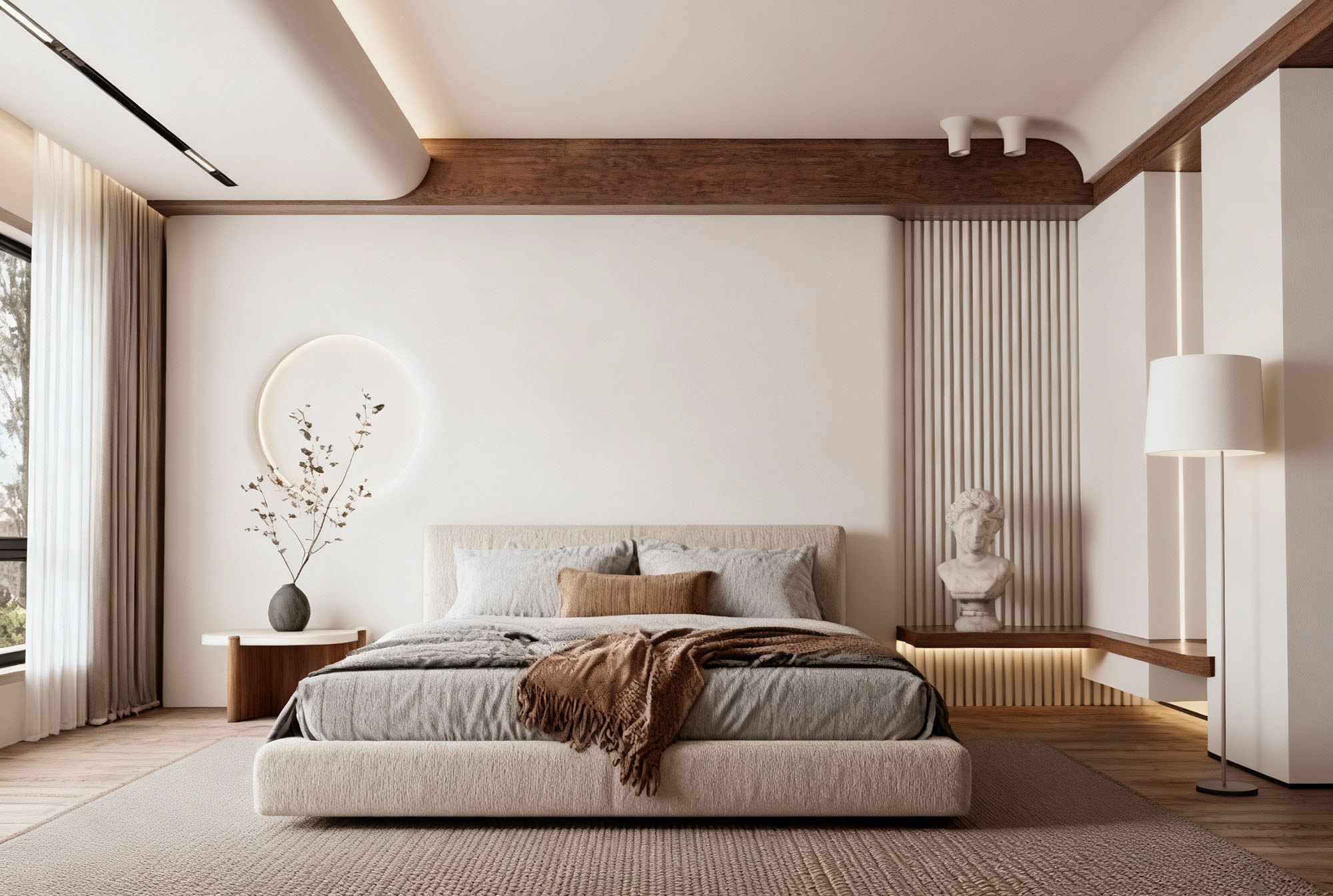 25+ Mẫu Phòng Ngủ Hiện Đại Sang Trọng 2025 – Đẹp Như Khách Sạn 5 Sao 11 noi that phong ngu cho vo chong tre 2