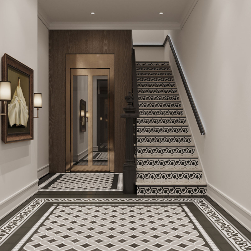 thiet ke cau thang may