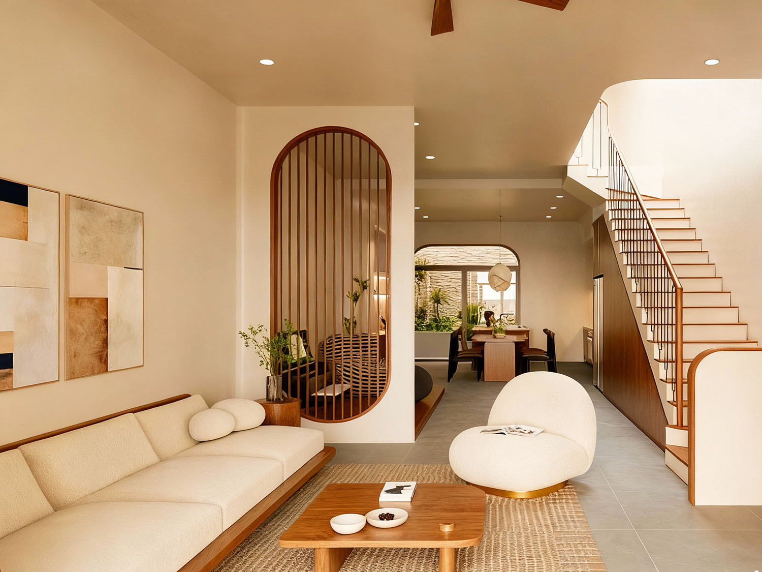 Thiết Kế Nội Thất Nhà Phố – Tối Ưu Công Năng & Định Hình Phong Cách Riêng 17 thiet ke noi that nha pho phong cach japandi