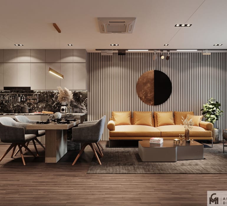 thiet ke noi that phong khach bep 1