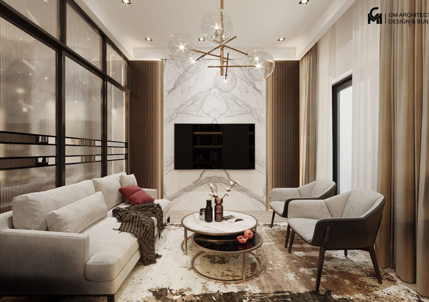 thiet ke noi that phong khach chung cu 3