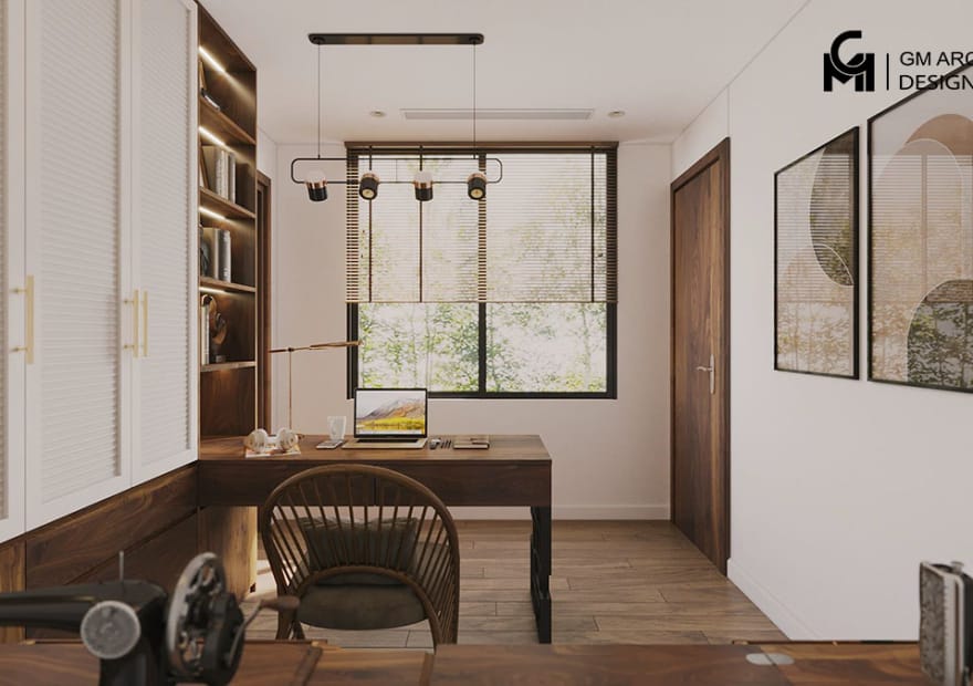 thiet ke noi that phong lam viec