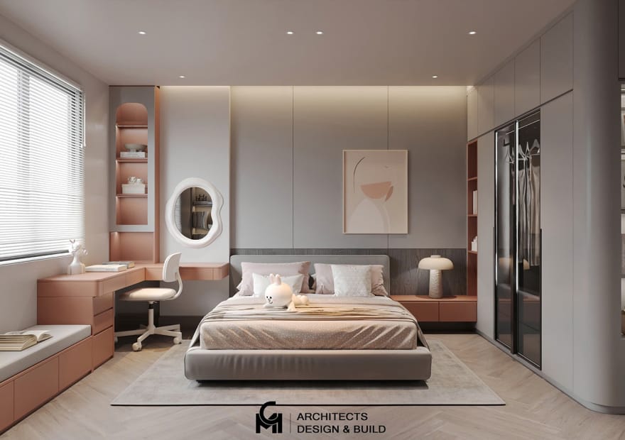 thiet ke noi that phong ngu 9