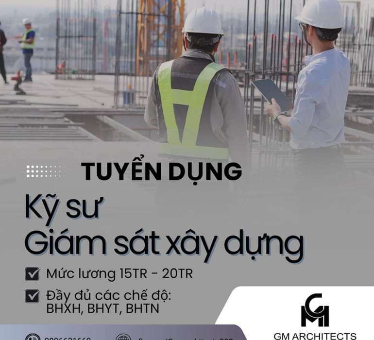 tuyen dung ky su giam sat xay dung hai phong