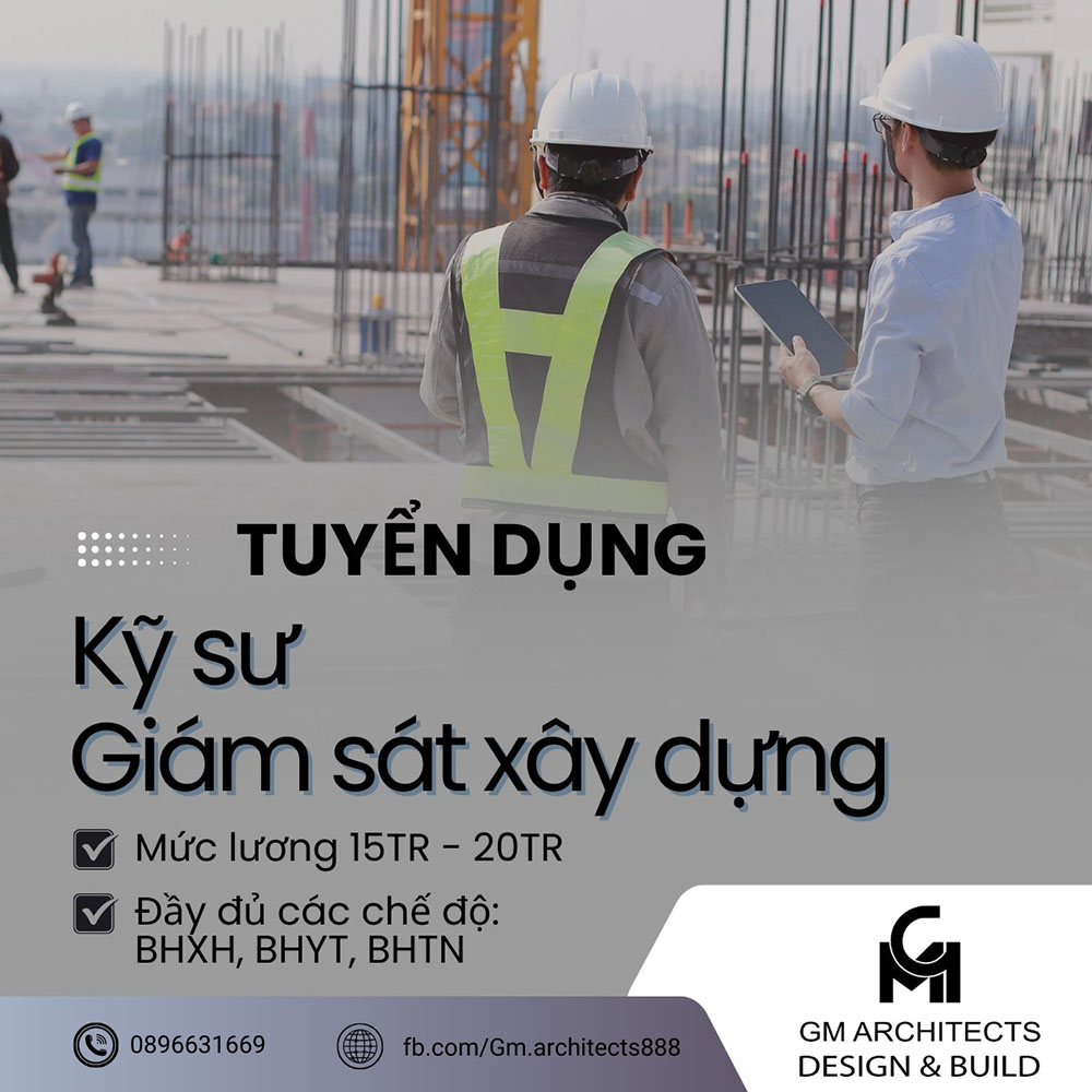 tuyen dung ky su giam sat xay dung hai phong