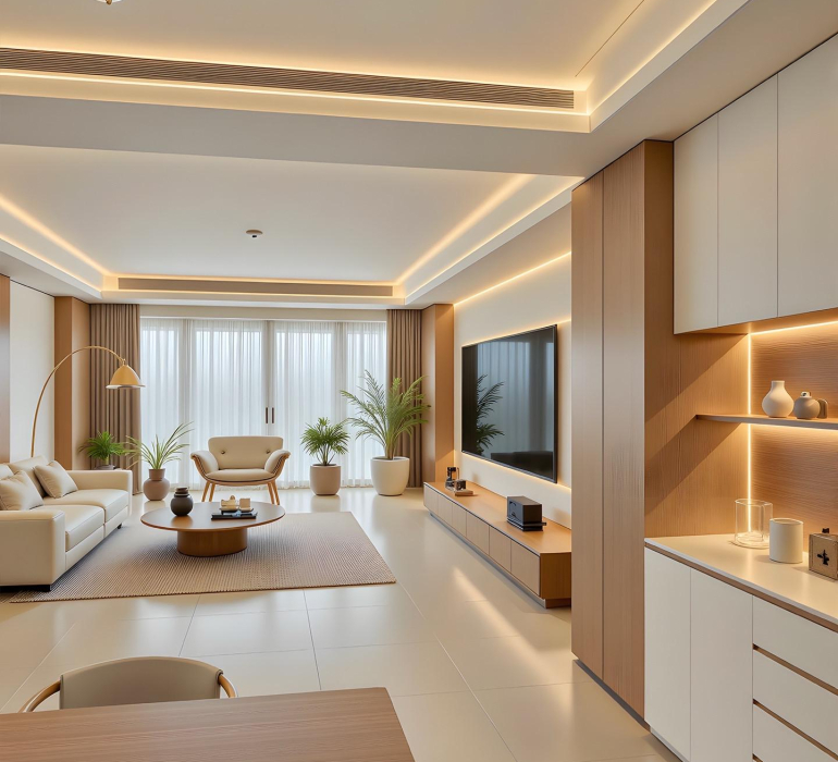 Thiết kế thi công nhà trọn gói với ánh sáng, thông gió tự nhiên 4 Thiết kế thi công nhà trọn gói với ánh sáng tự nhiên